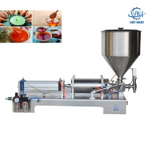 máy chiết rót 1 2 vòi bán tự động