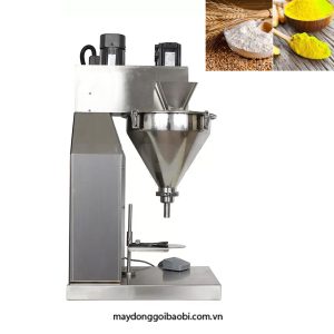máy định lượng bột bán tự động dạng trục vít xoắn