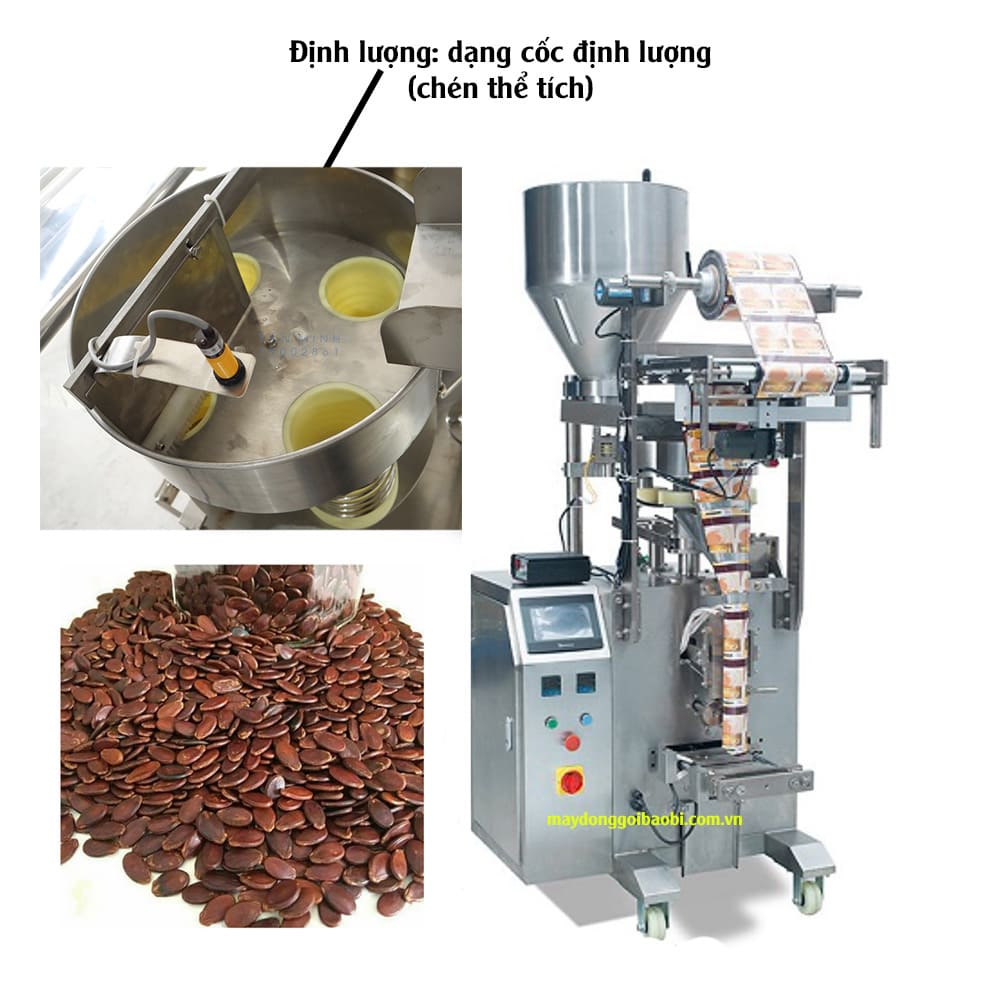 máy đóng gói dạng cốc đong